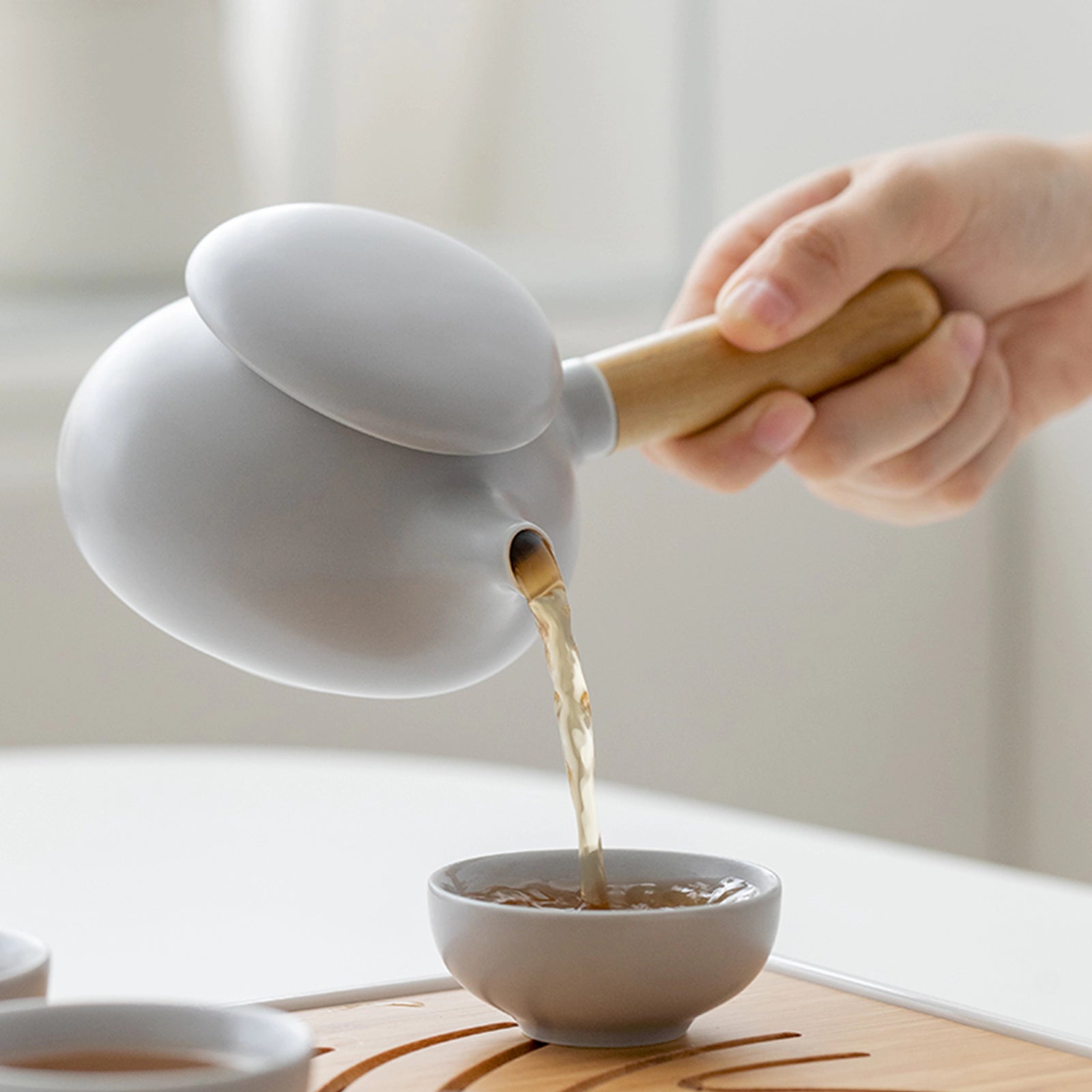 ZENS Modern Janpanese Kyusu Teapot Set