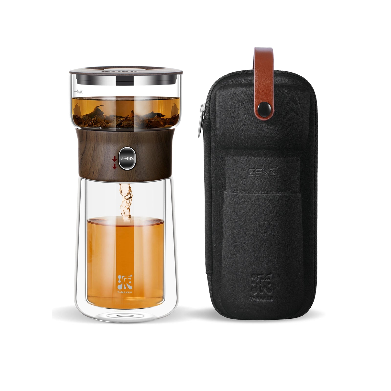Portable One-Touch Smart Tea Maker Bundles