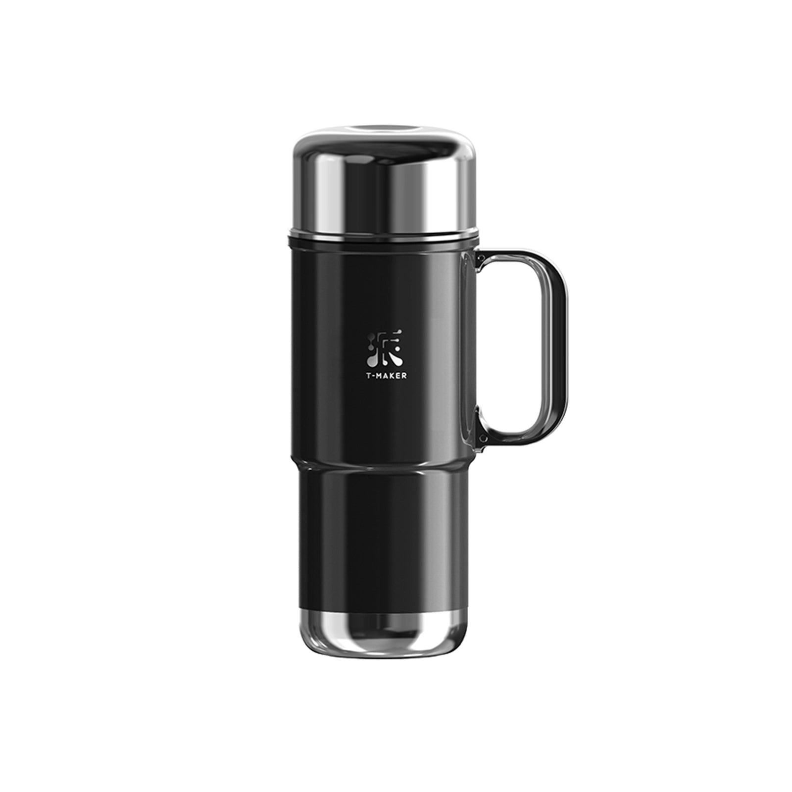 20 Oz Stainless Steel Tea Tumbler Vacuum Insulated Black