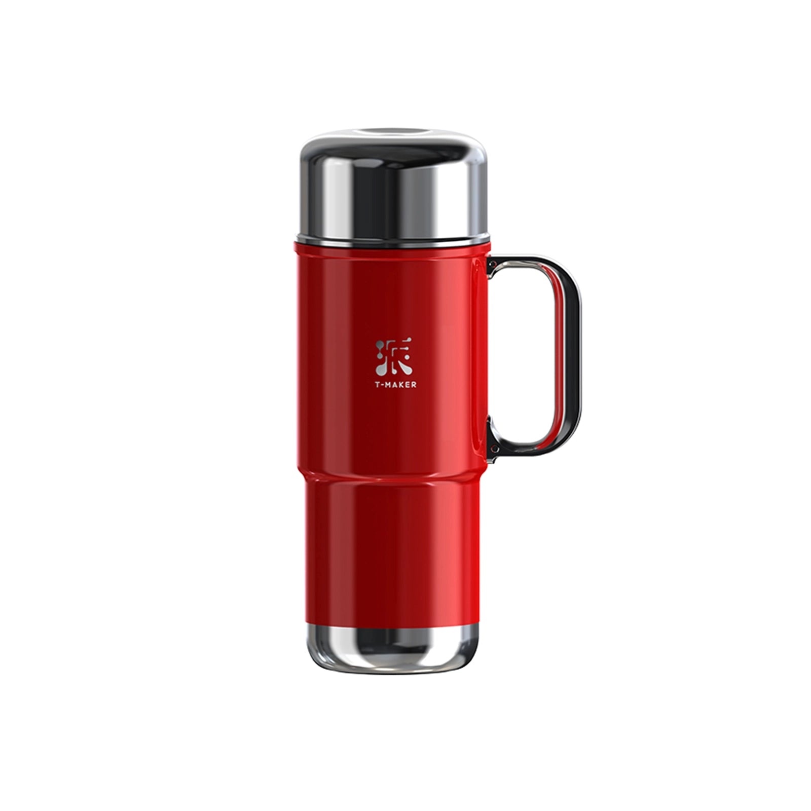 20 Oz Stainless Steel Tea Tumbler Vacuum Insulated Red