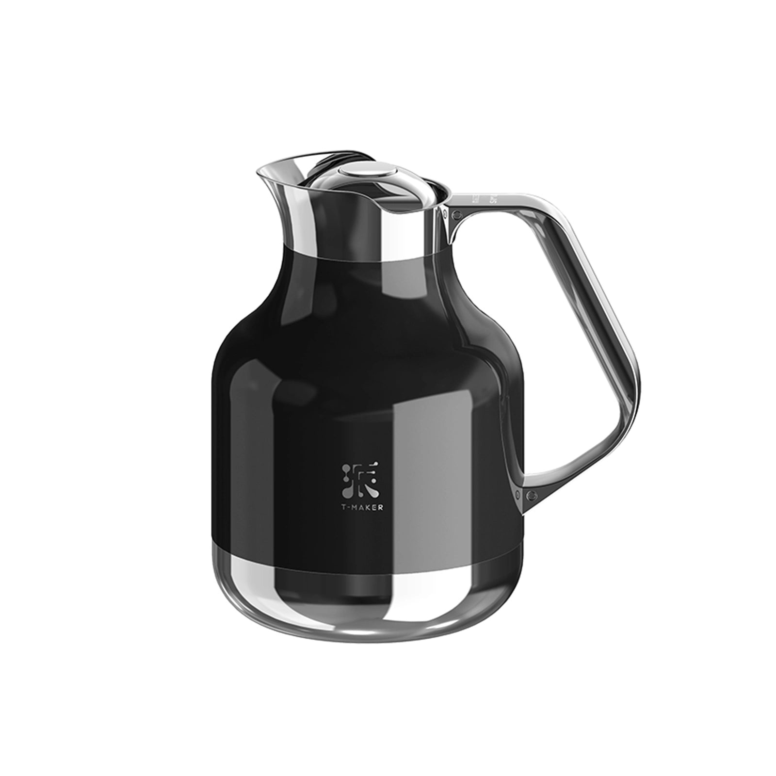 40 Oz Thermal Steeping Teapot with Infuser Black