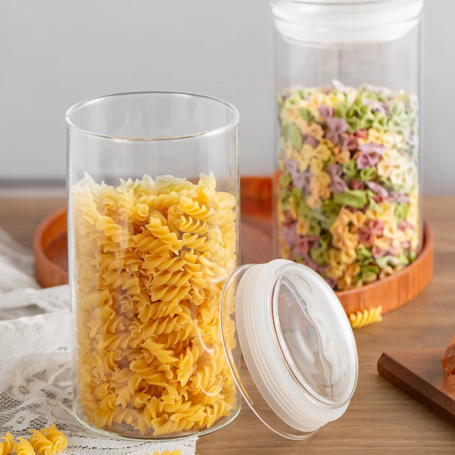 50Oz Airtight Canisters Set for Kitchen Food Storage