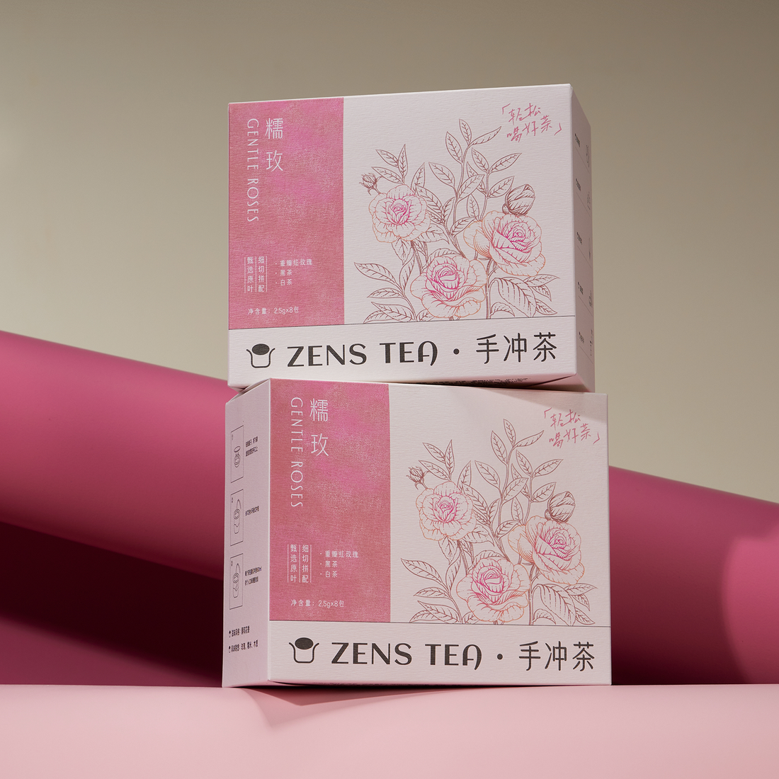 Floral Series Double-petaled Rose Hand-Brewed Tea 0.7 Oz