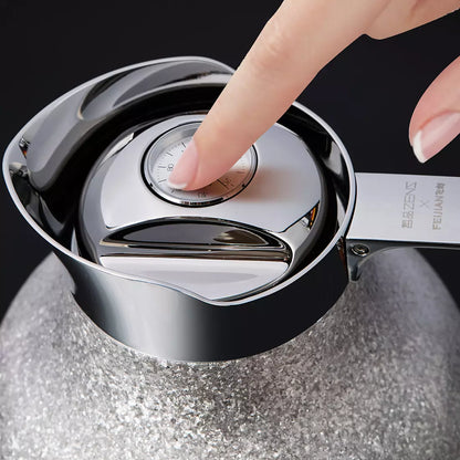 40 Oz Pure Titanium Thermal Steeping Teapot with Infuser Golden