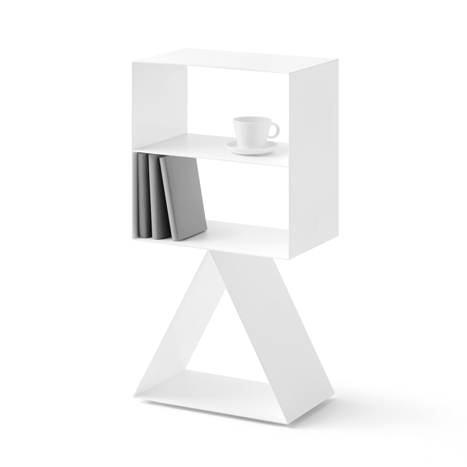 Picto Series Rectangle Decorative Shelf - White